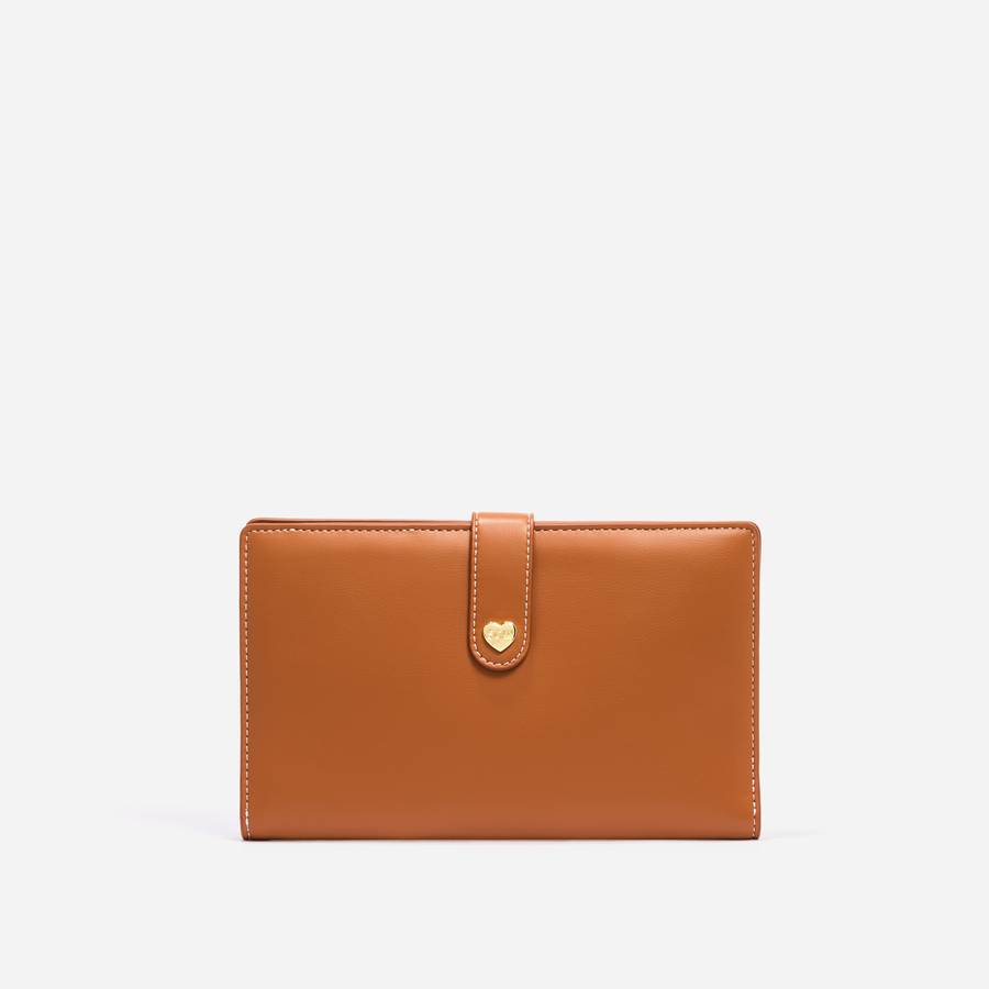 Wallet Travel Patent Vegan Leather