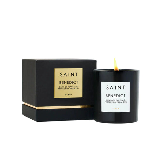 saint candle of peace and protection