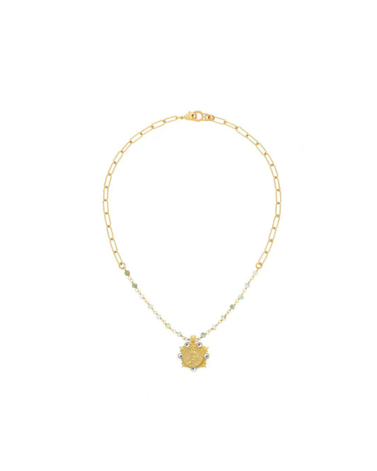 opal and gold necklace 