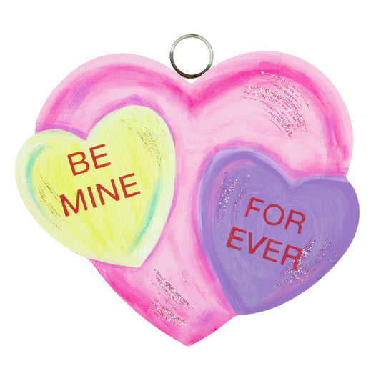 Round Top Charm Talking Hearts
