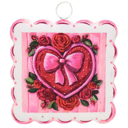Round Top Print Mini Scallop
