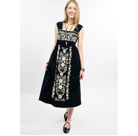Sister Mary Dress Valentina BLACK