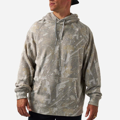 BURLEBO Hoodie Vintage Washed - Drifter Camo
