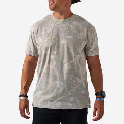 BURLEBO Tee Vintage Washed - Drifter Camo