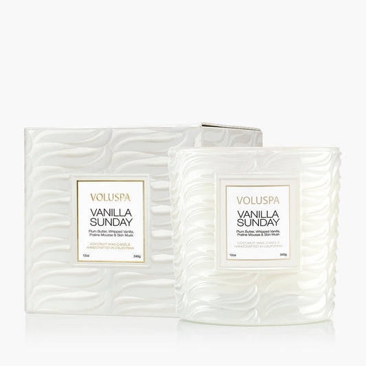 Voluspa Candle Vanilla Sunday 12oz Classic Jar