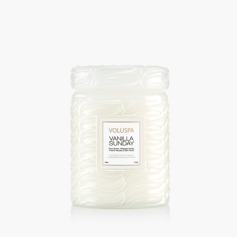 Voluspa Candle Vanilla Sunday 18oz Large Jar