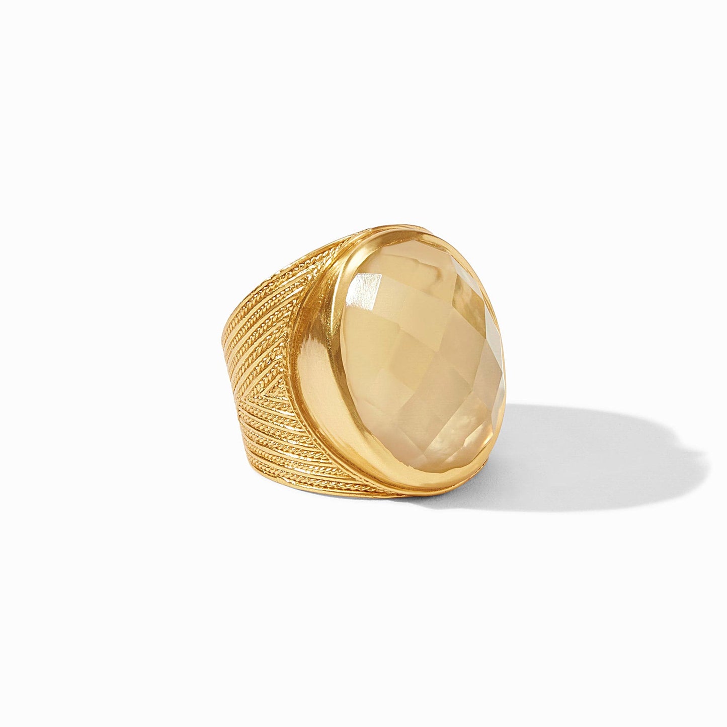 gold stone ring
