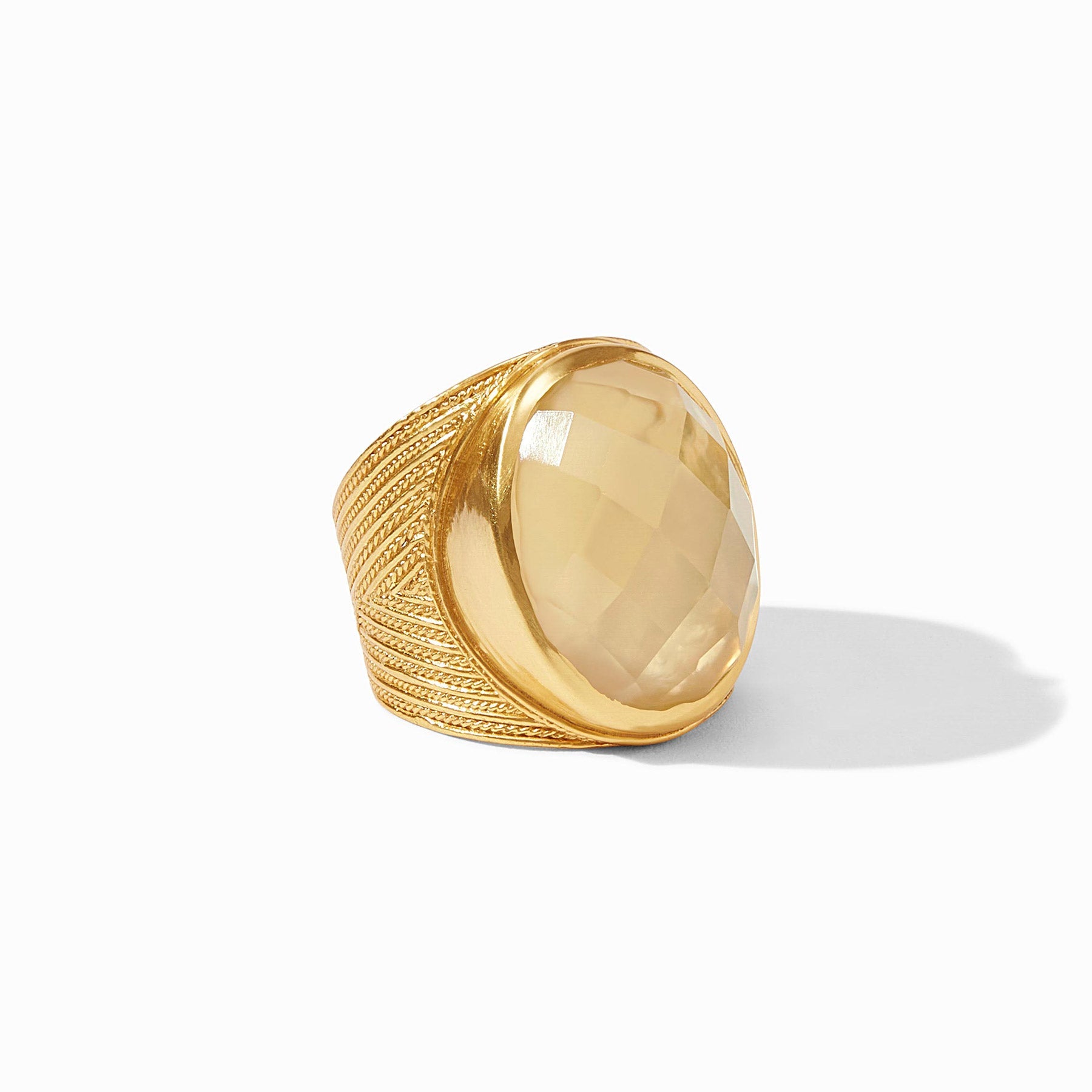 gold stone ring