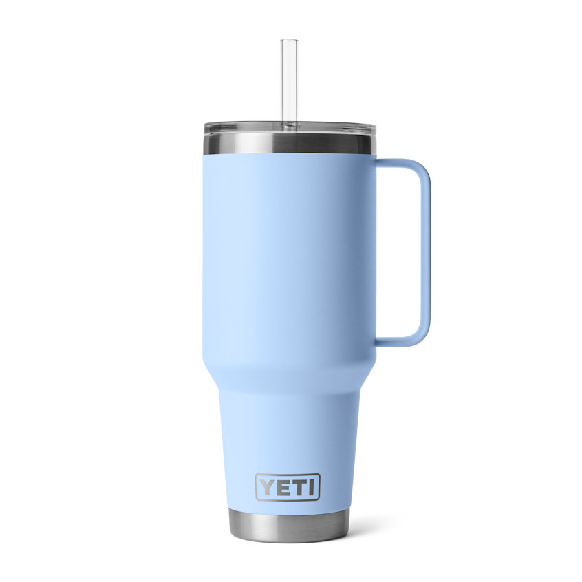 RAMBLER 42OZ MUG STRAW LID TUMBLER