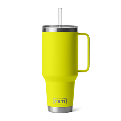 RAMBLER 42OZ MUG STRAW LID TUMBLER