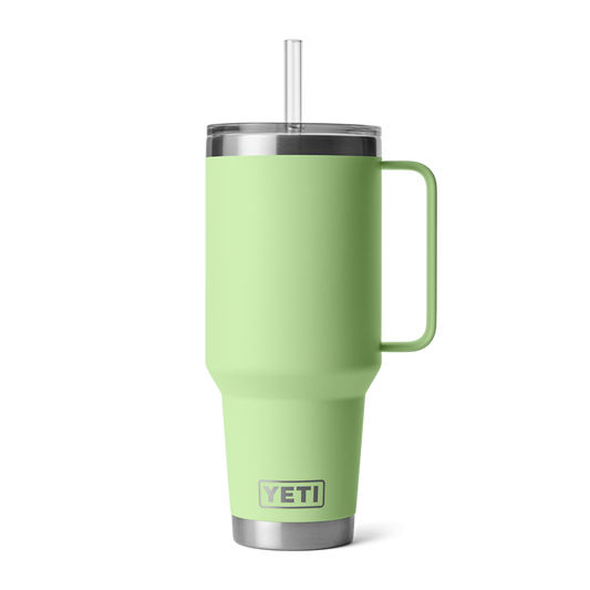 RAMBLER 42OZ MUG STRAW LID TUMBLER