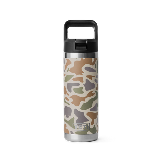 RAMBLER 18OZ STRAW CAP WATER BOTTLE