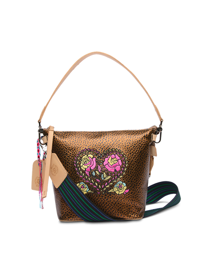 WEDGE CROSSBODY TOP ZIP