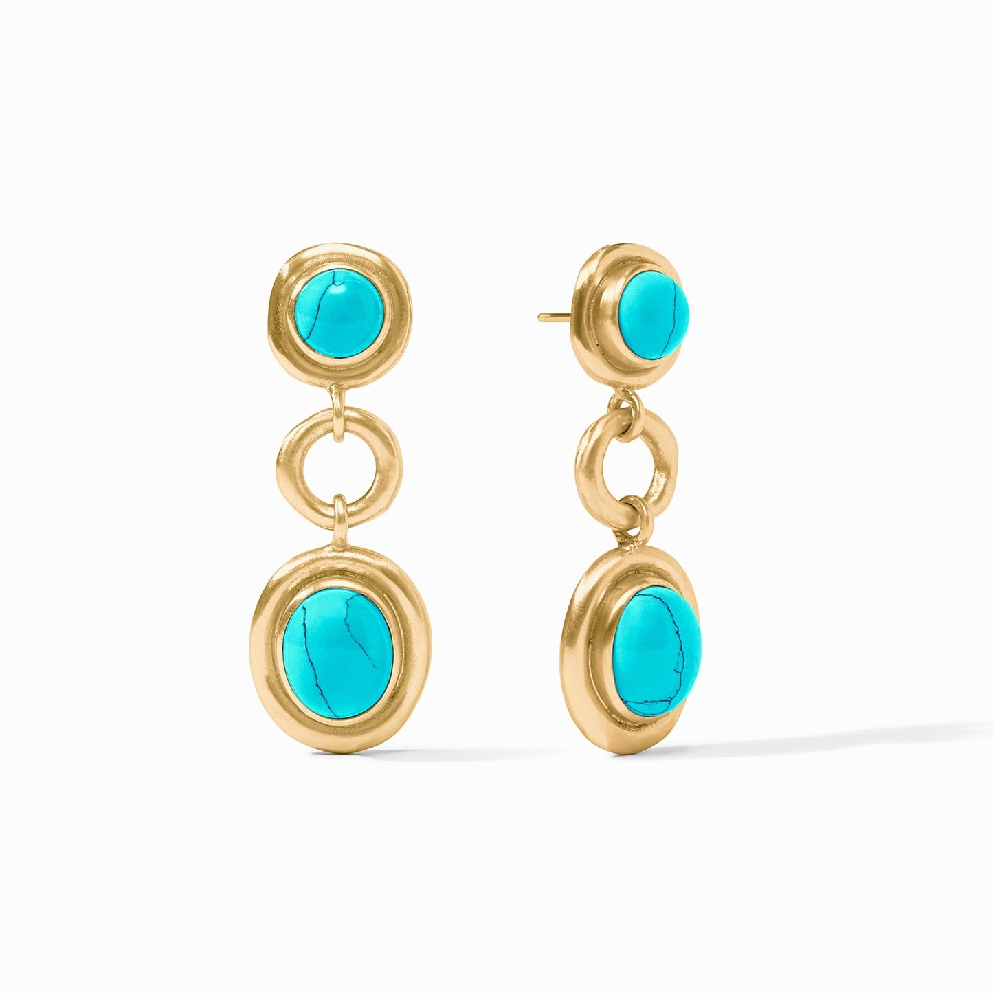 Wave Tier Earring Gold