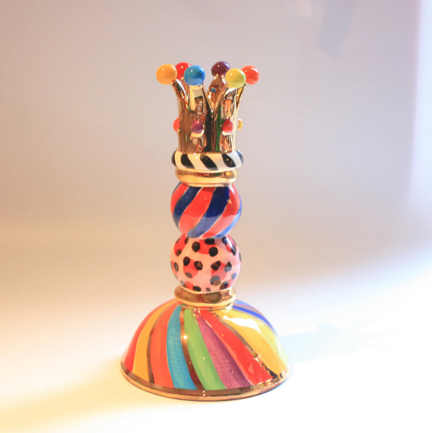 Candlestick Beads Crown Top