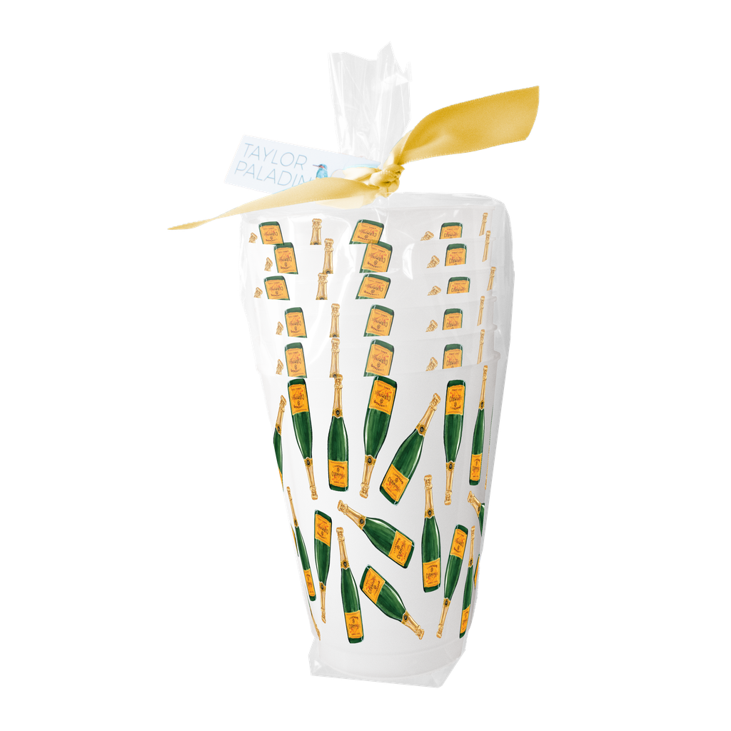 Cups Frosted Set of 6