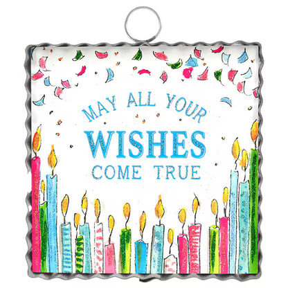Round Top Print Mini Birthday