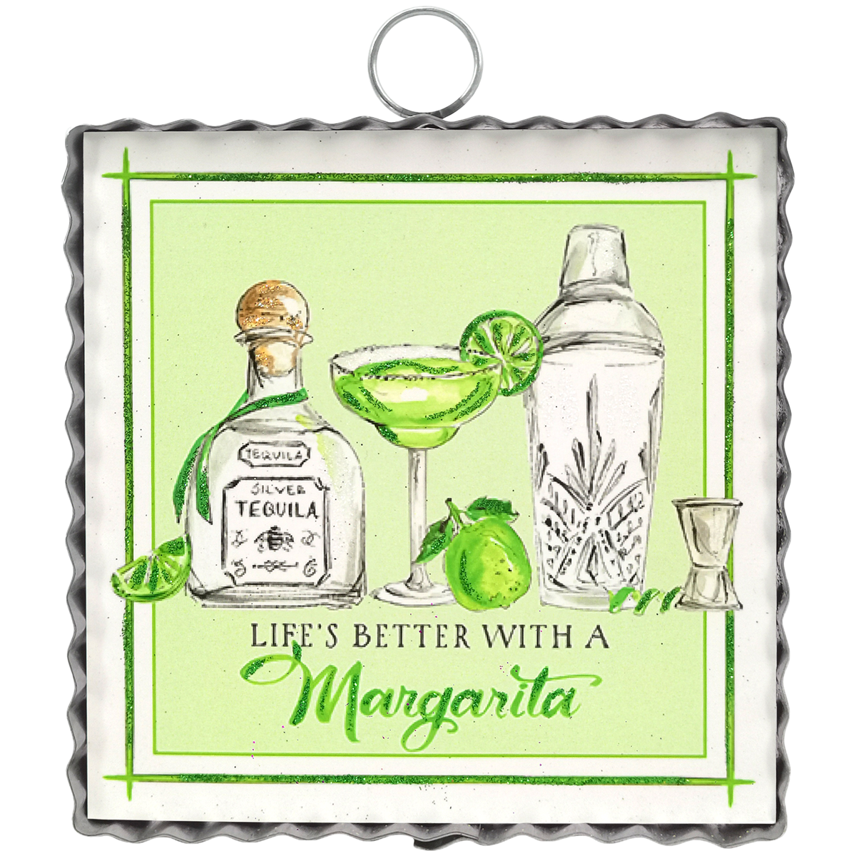 Round Top Print Mini Margarita Beck