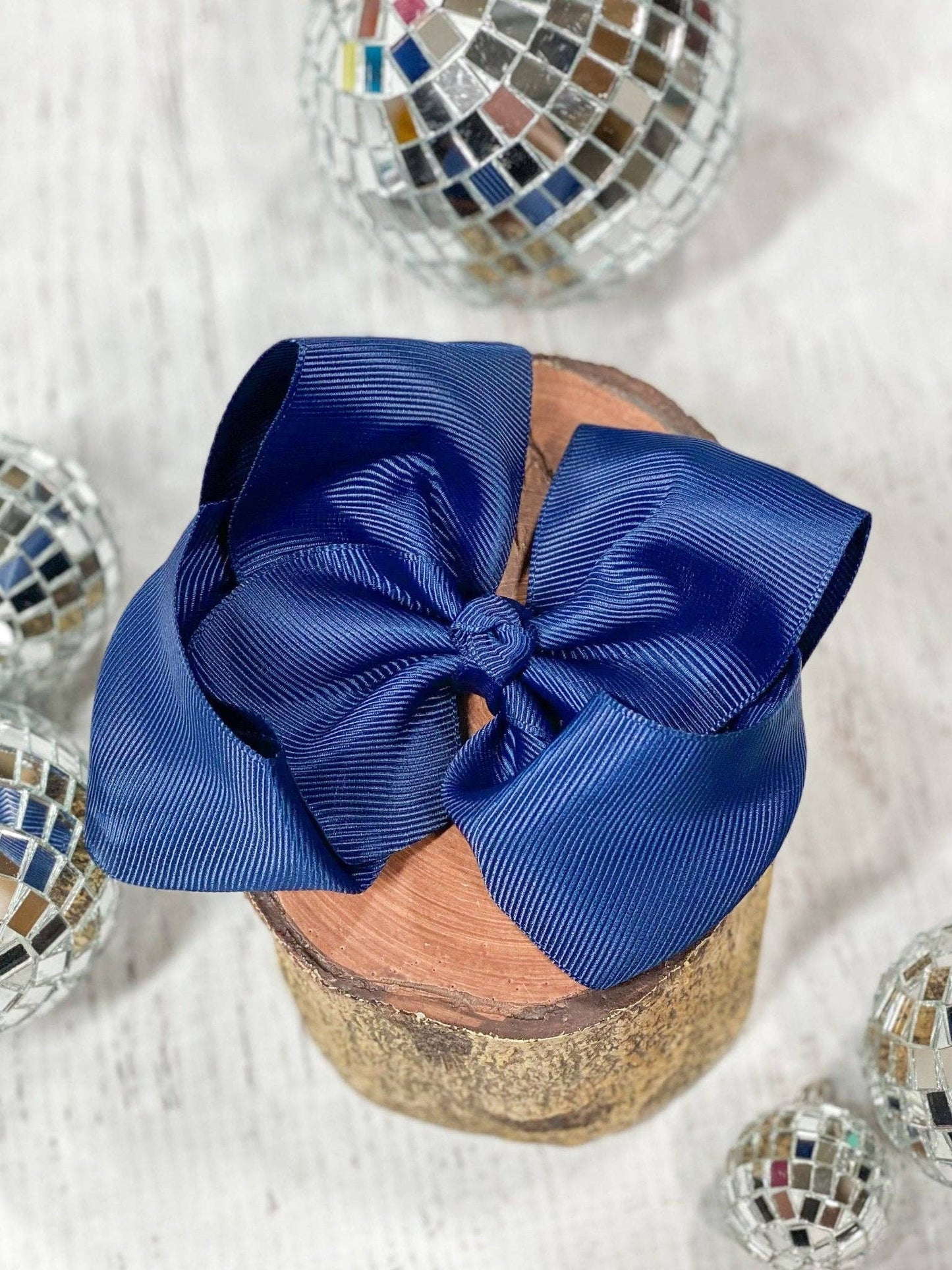 Hair Bow Classic Grosgrain Alligator Clip 4.5"