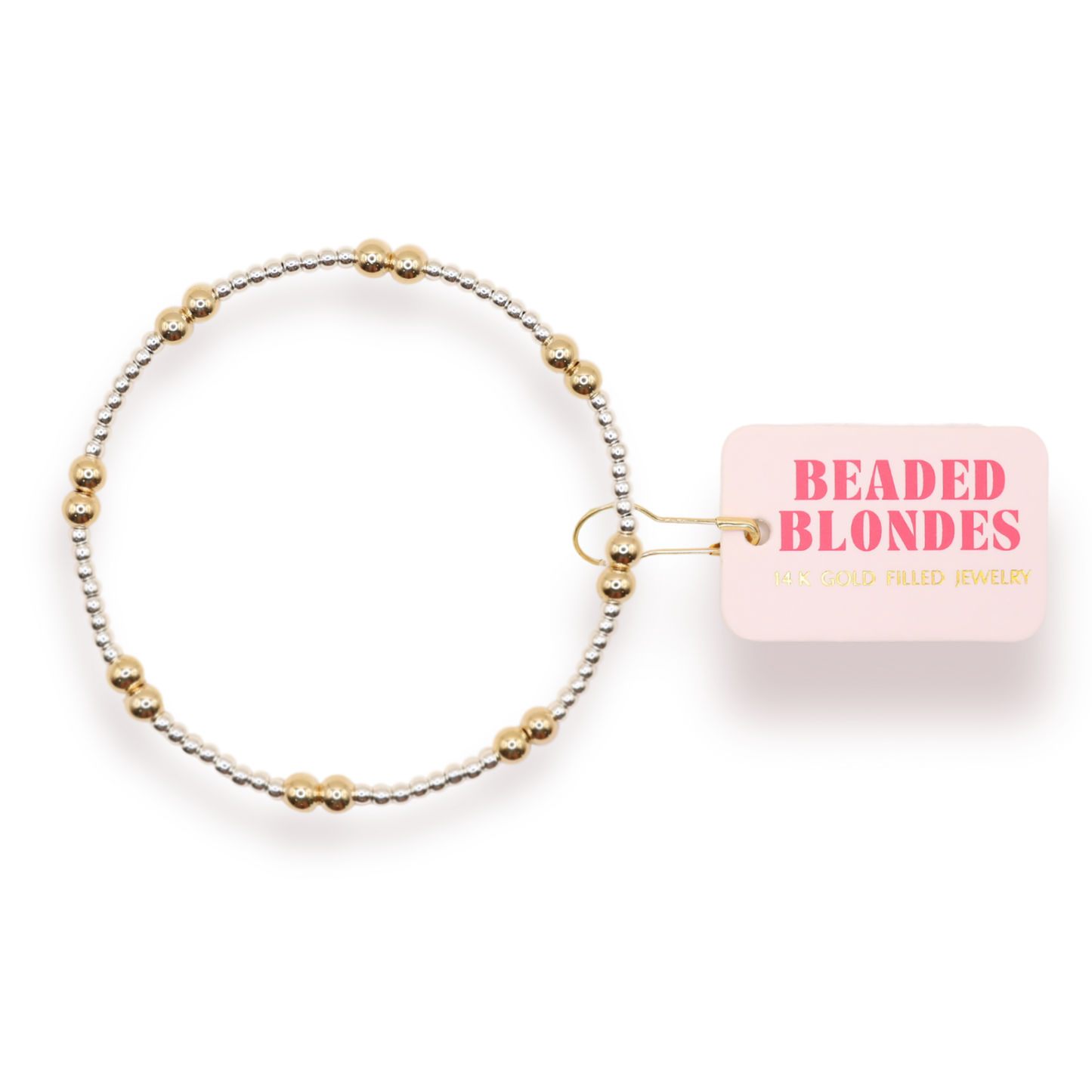 Leah Bracelet in Silver with Gold