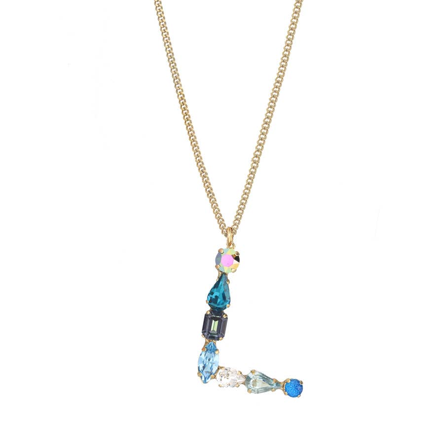 Monograms in Neon Necklace
