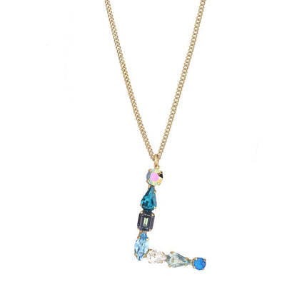 Monograms in Neon Necklace