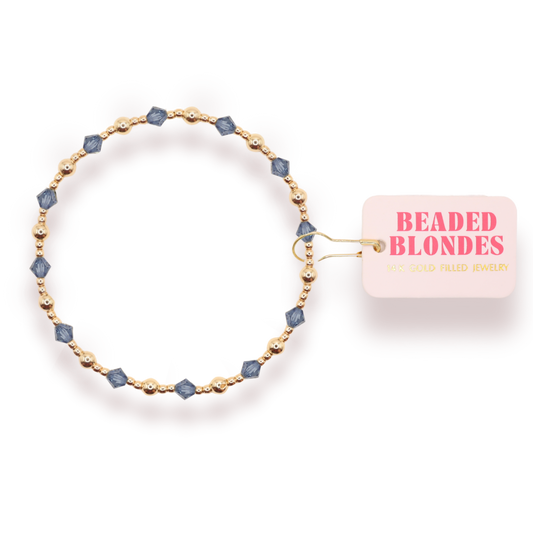 June Ice Blue Bracelet