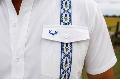 Shirt Guayabera Bluebonnet
