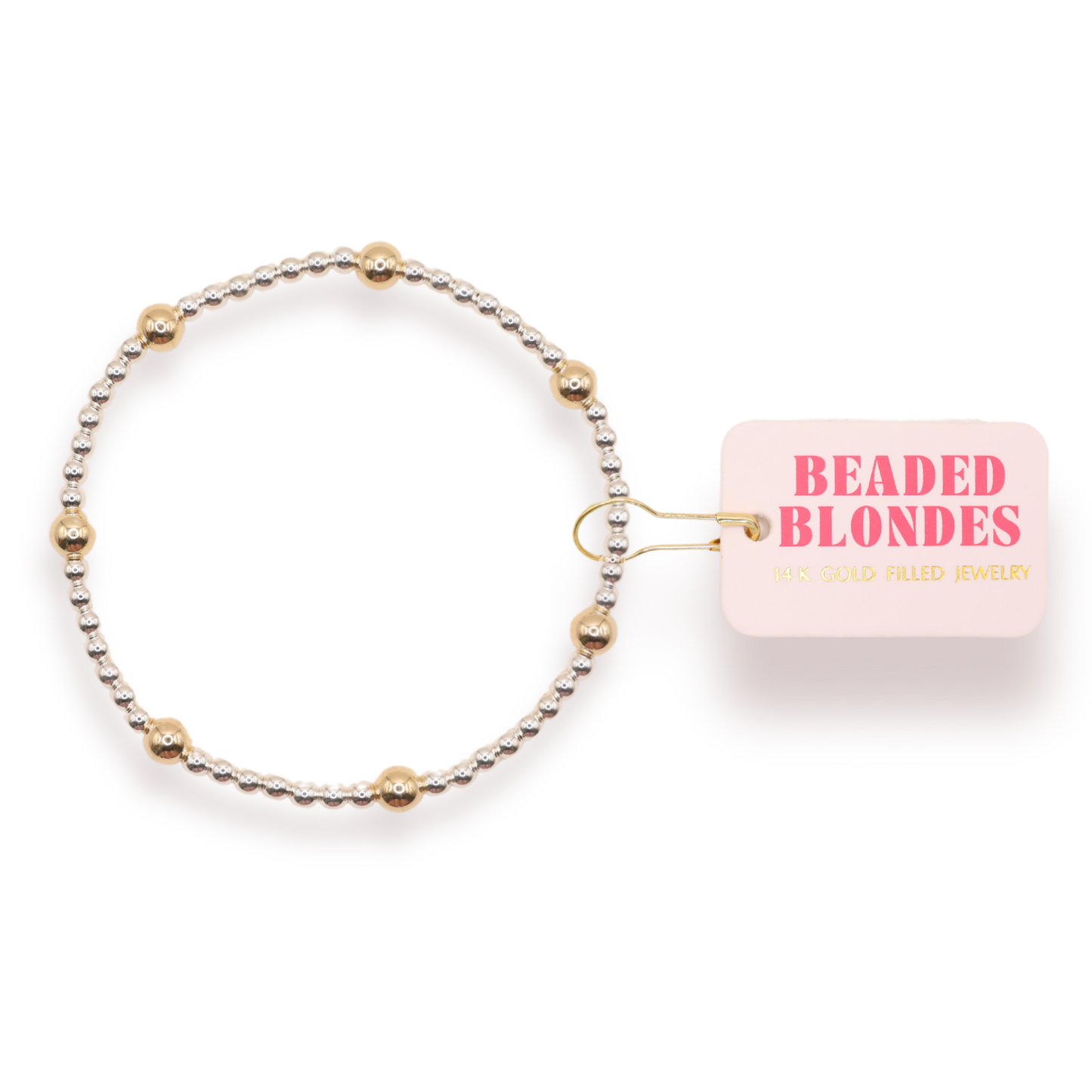 Olive Bracelet Silver with Gold