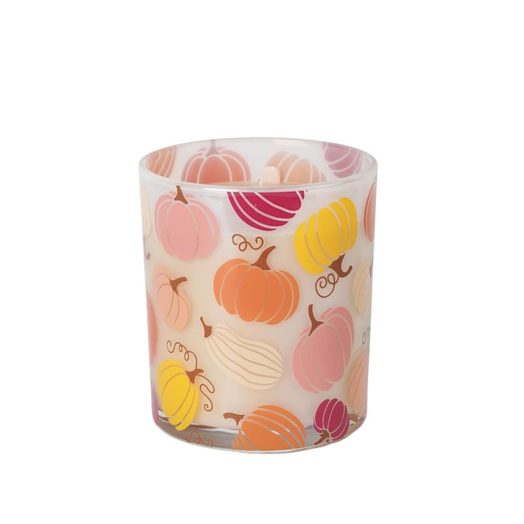CANDLE JAR Pumpkin Decal Sweet Grace #081