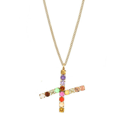 Monogram in Colors Necklace