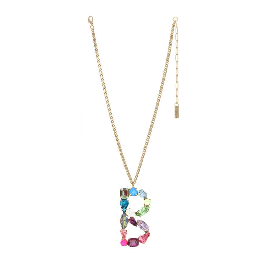 Monograms in Neon Necklace
