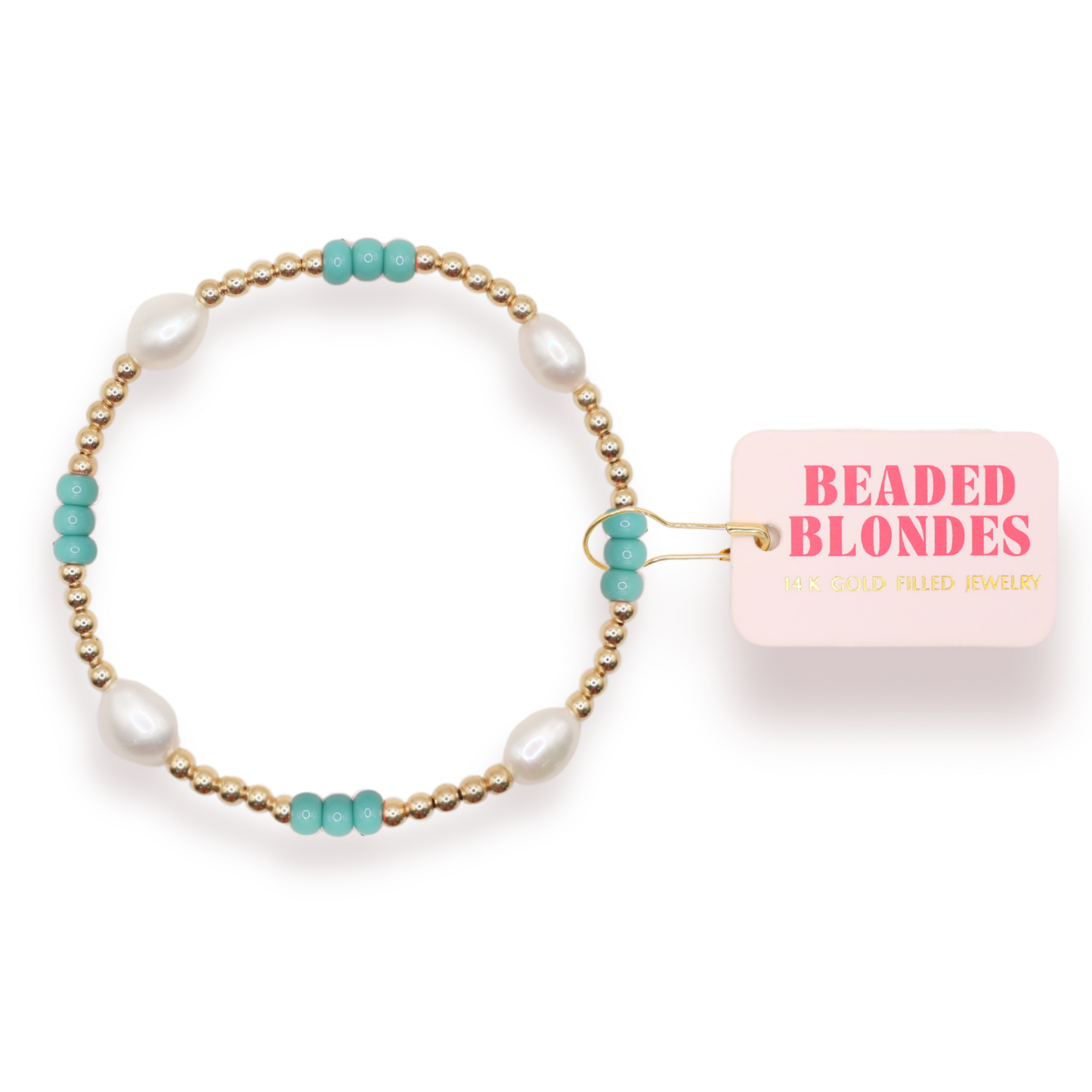 Poppi Turquoise Pearl Bracelet