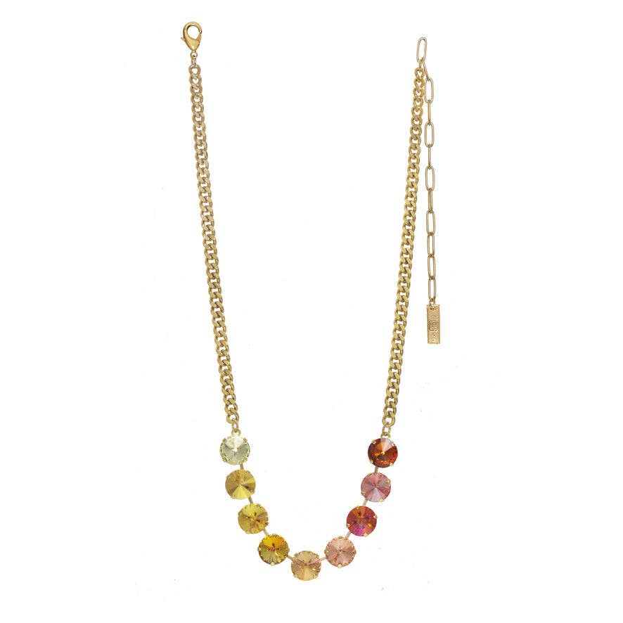 Mini Sofia Necklace in Watermelon