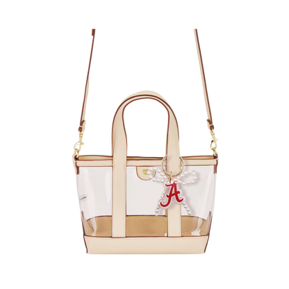 Bag & Boot Charm Texas A&M Pearl Bow