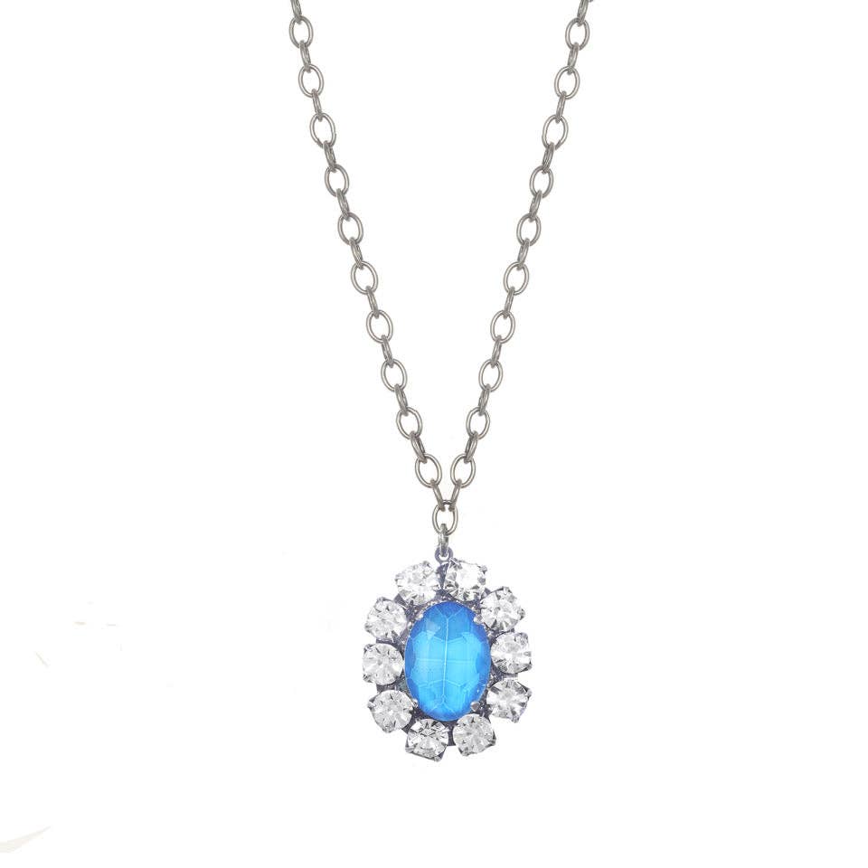 Edith Pendant Necklace in Electrics