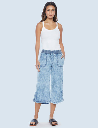denim cropped pant 