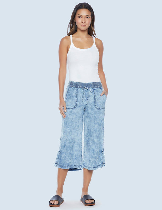 denim cropped pant 
