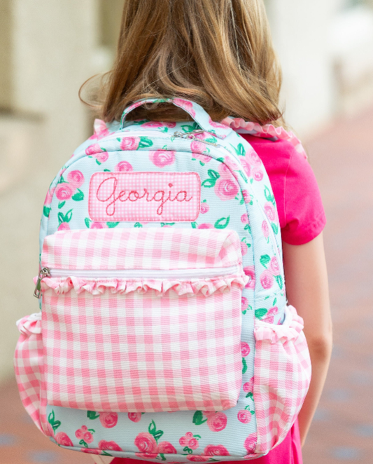 Backpack - Watercolor Roses Girls