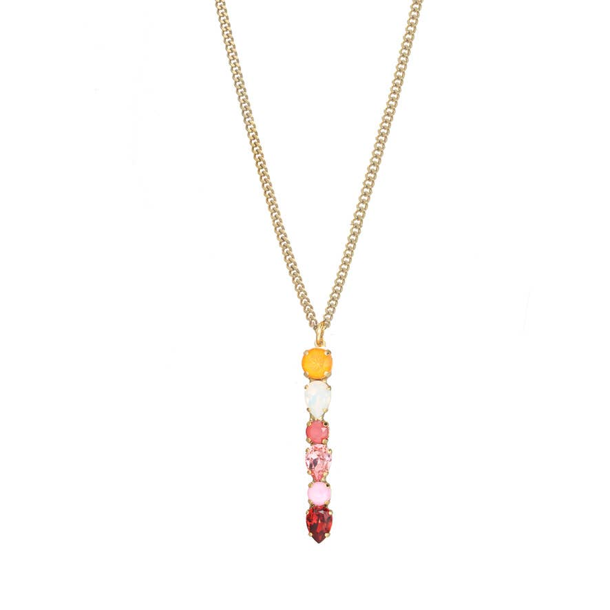 Monograms in Neon Necklace