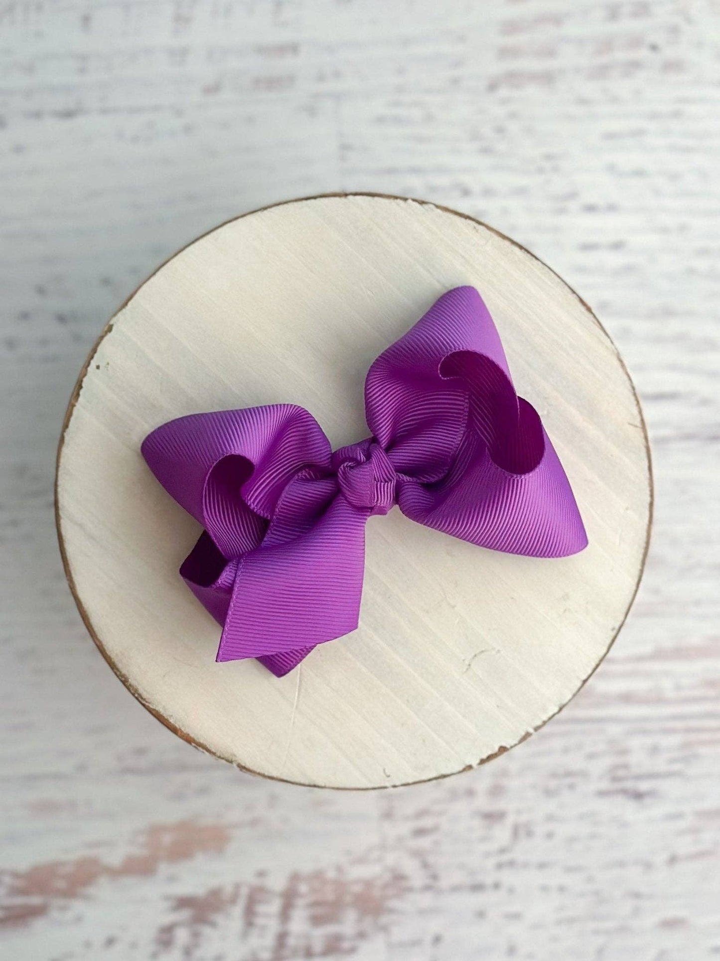 Hair Bow Essential Grosgrain Alligator Clip 4"