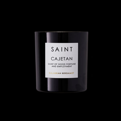 SAINT CANDLE ST CAJETAN Saint of Good Fortune & Employment