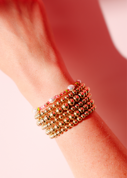 Bracelet Sprinkle Watermelon Pearl