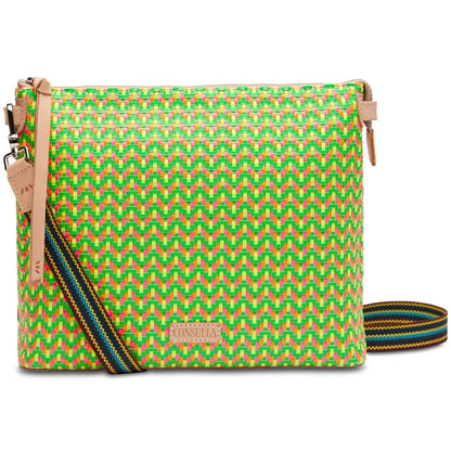 Sunny Crossbody by Consuela, Neon Crossbody Bag, Hot pink, Neon Green, Yellow Crossbody 