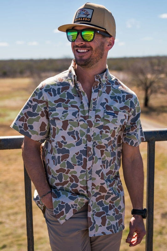 BURLEBO SHIRT TWILL BUTTON UP