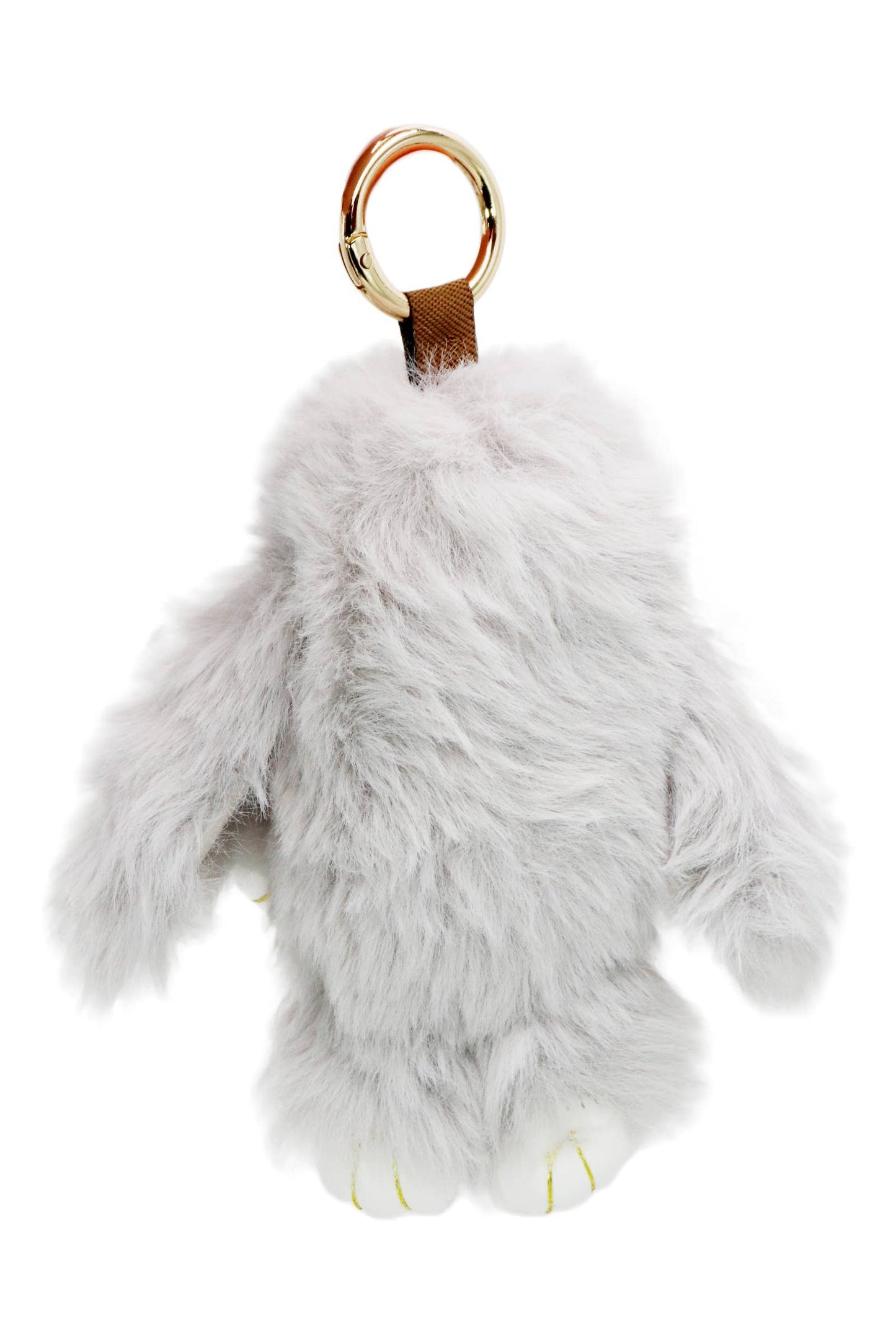 Key Chain Bunny Rabbit Fuzzy Faux Fur Plush Doll