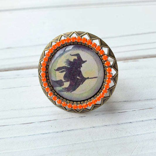 Halloween Witch Ring