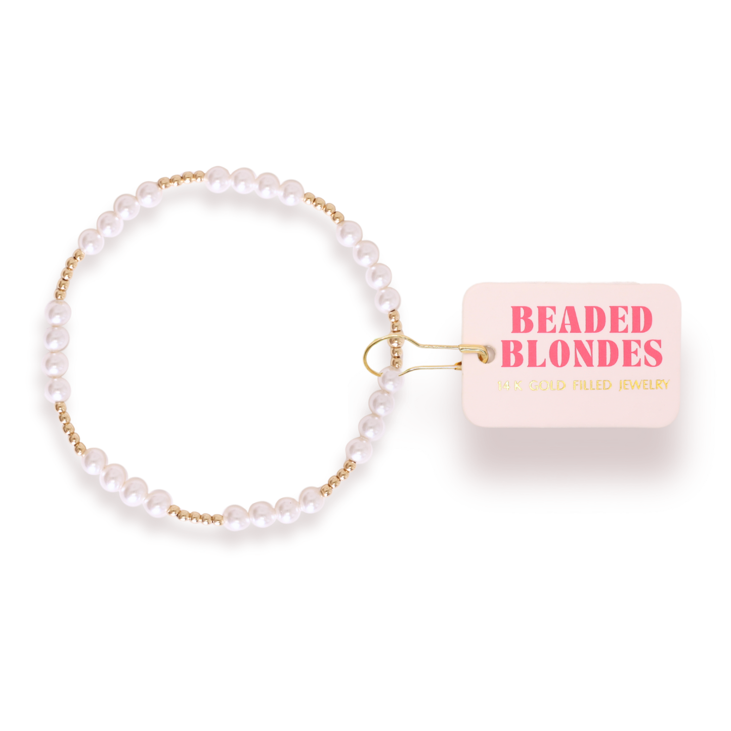 Scottie Bracelet in Gold with Pearl