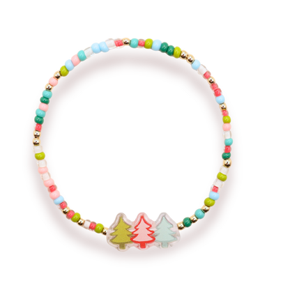 Tree Trio Holiday Bracelet