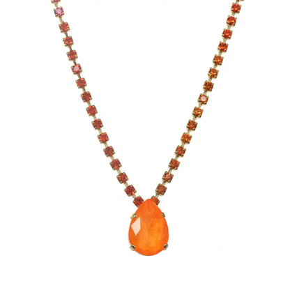 NECK MILLI GEM PEND ELECTRICS-N110208 ASST : CHAIN